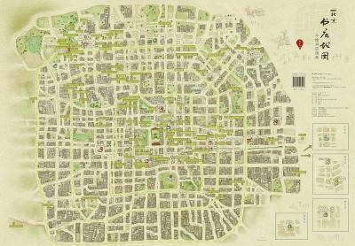 手绘北京书店地图出炉 策划者:没必要渲染悲情