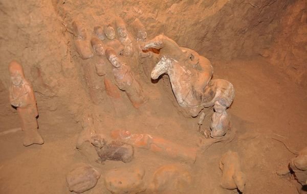 上官婉儿墓被指将填埋 后人申请要求保护(图)