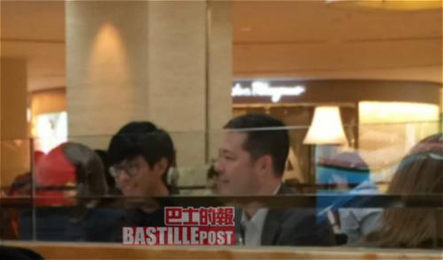 香港旺角暴乱煽动者被曝与美官员密会(图)