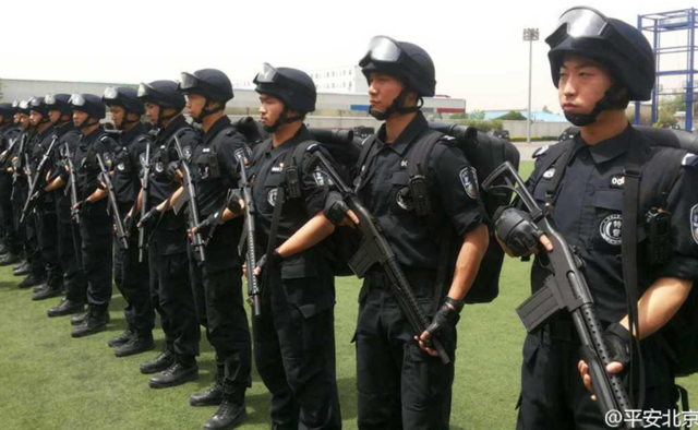 北京举行反恐防暴实地演练 部分路段临时管制