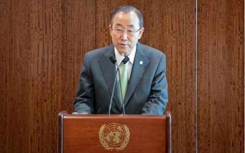 联合国再驳日本质疑潘基文出席北京阅兵