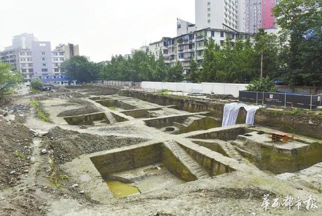 成都发现摩诃池西北角遗址 始建于隋朝(图)