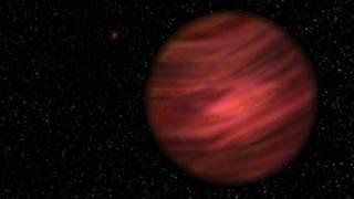 该行星围绕恒星运行一周大约需要100万年。图片：BBC中文网