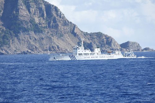 中国海监巡航钓鱼岛14小时 日媒称系最长一次