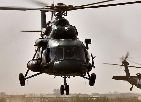 伊拉克一架人道救援直升机坠毁 飞行员死亡