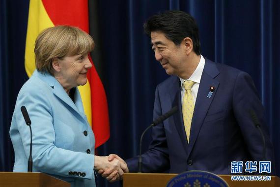 安倍向德说明中国“强硬” 日媒抱怨德亲中疏日