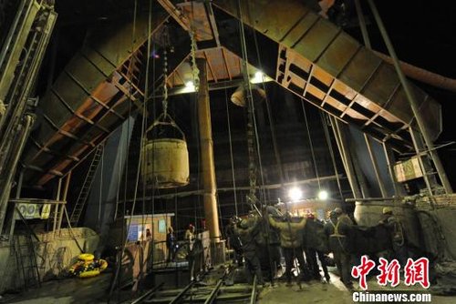甘肃山丹煤矿被困10人全遇难 遗体已找到(图)