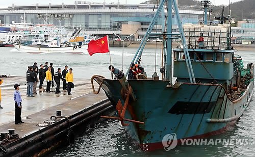 韩海警称被杀中国渔民暴力抗法 试图推卸责任