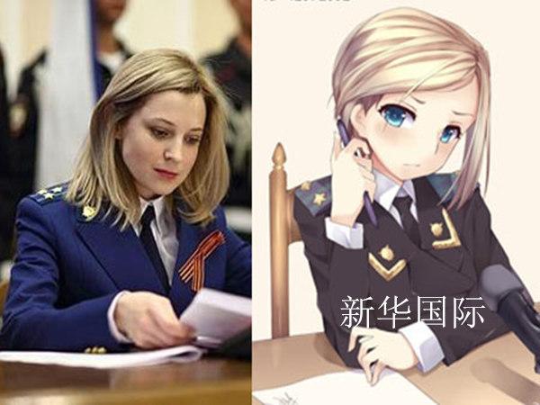 克里米亚美女检察官将在红场阅兵打头阵(图)