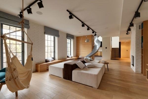 乌克兰充满童趣的滑滑梯公寓_新闻_腾讯网