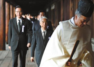 日本80名国会议员集体参拜靖国神社 含多名前高官