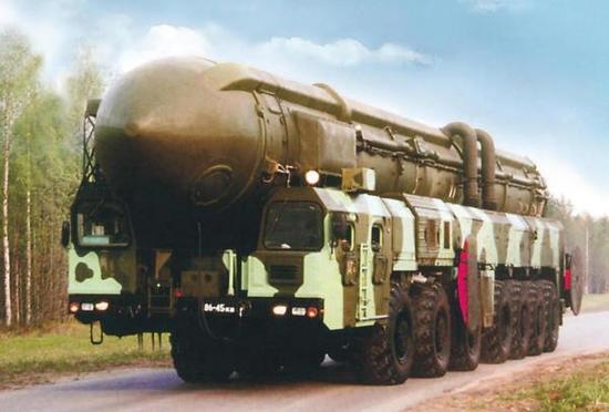 美媒称俄违背条约 试图藏匿本应拆毁的白杨导弹