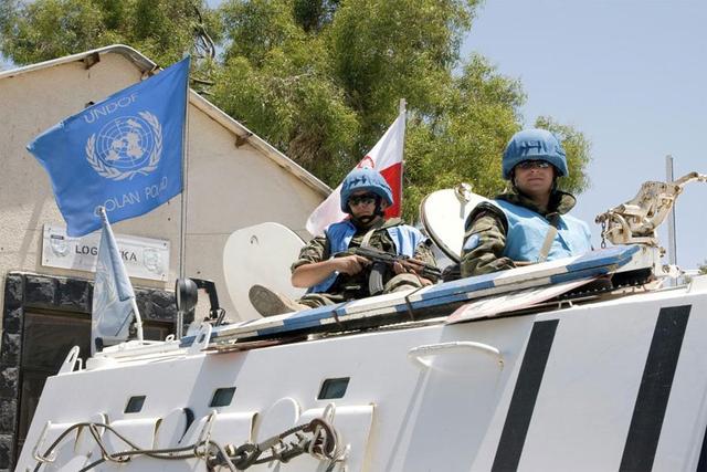 43名联合国维和人员在戈兰高地遭扣押