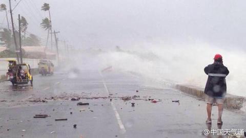 台风威马逊横穿菲律宾 18日将登陆海南广东沿