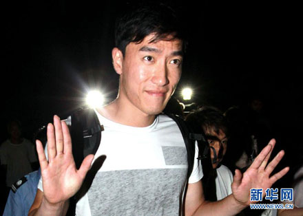 刘翔结束美国治疗返回上海 刘翔结束美国治疗返回上海