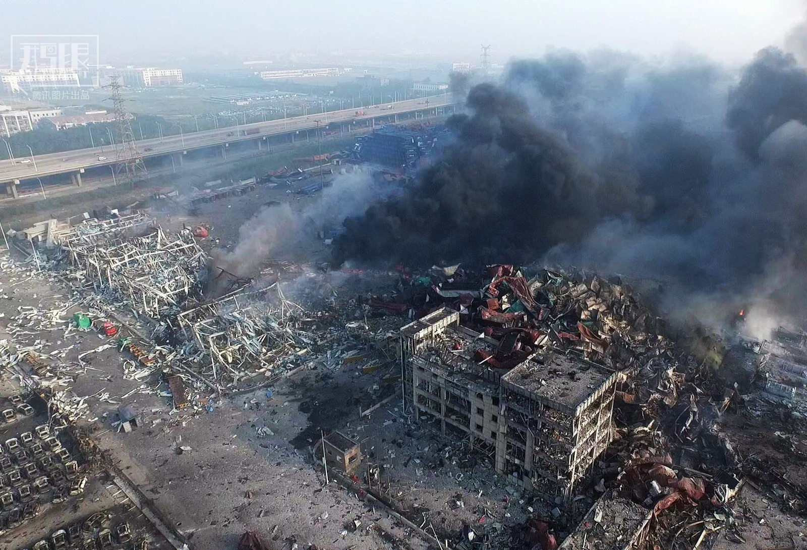 Immense power of Tianjin explosion revealed in devastating pictures ...
