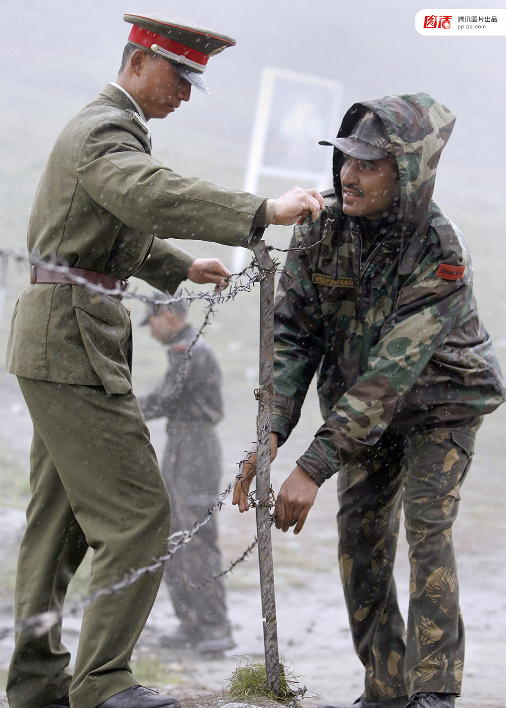 边境线上的中印关系