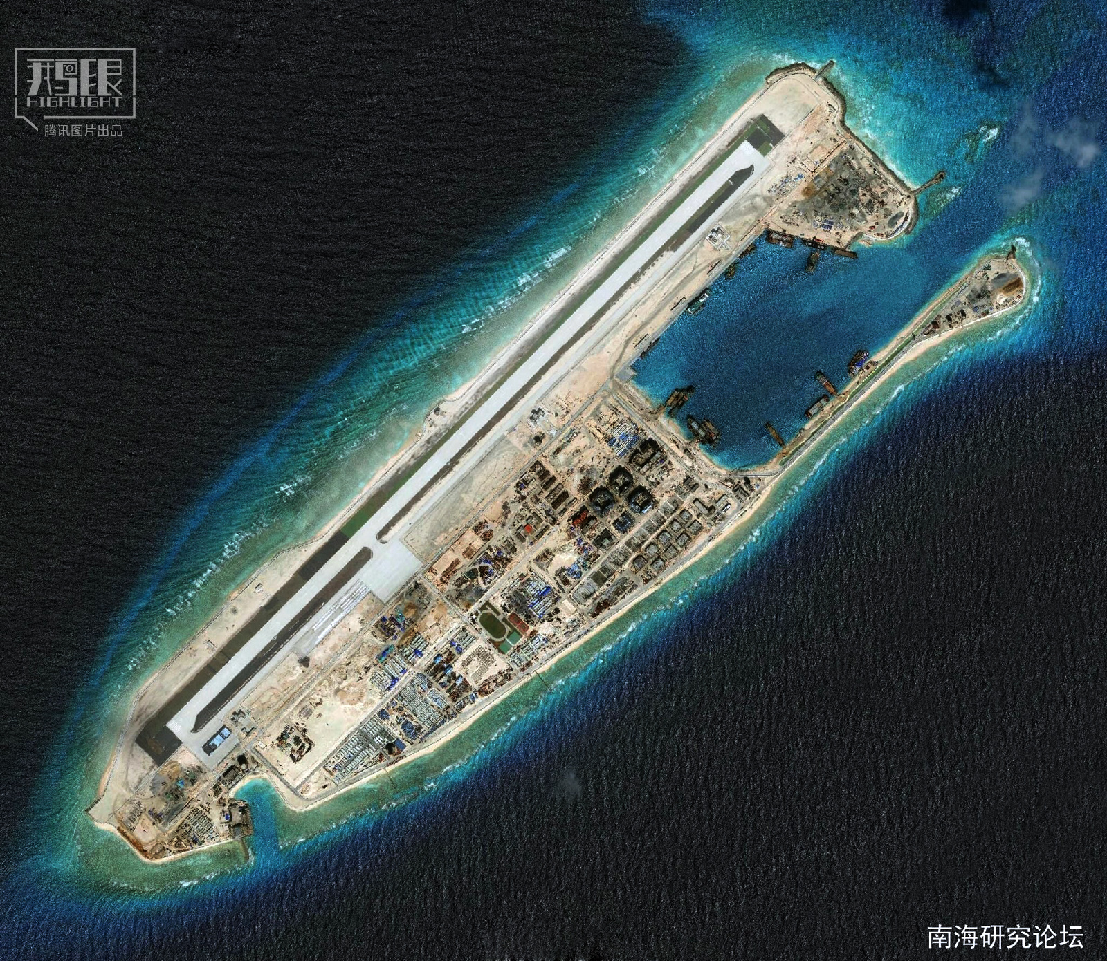 刘向荣搜集整理:俺搜集整理的中国南海填海造岛经典图片