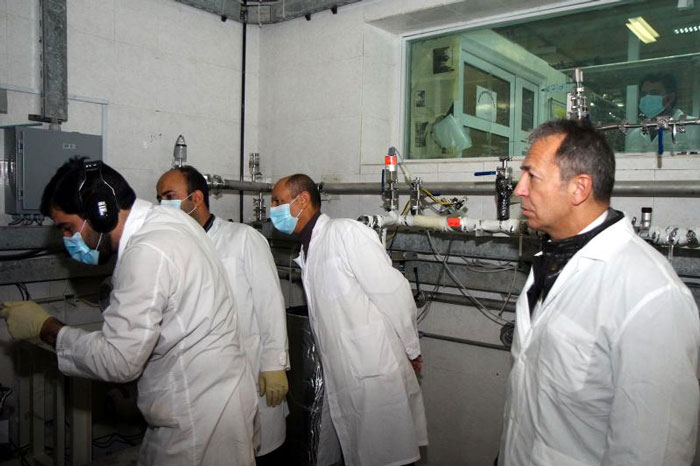 国际原子能机构人员在伊朗检查核设施