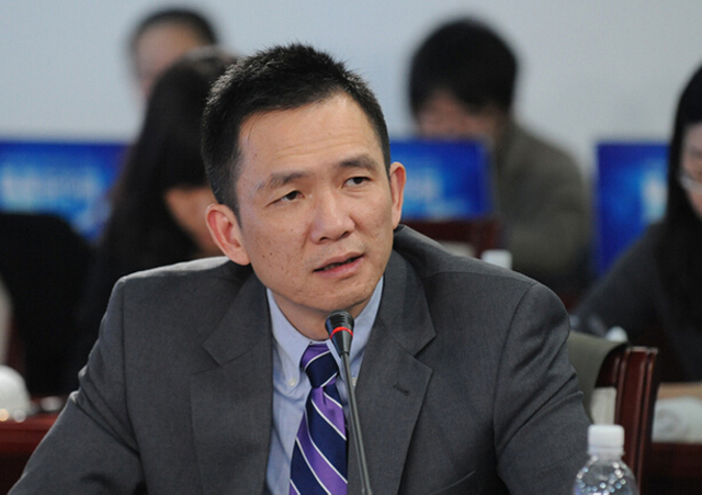 图为北京大学国家发展研究院院长姚洋