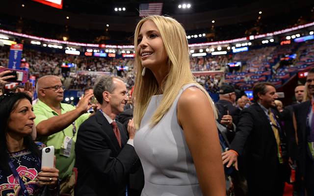 当地时间2016年7月19日，特朗普女儿伊万卡·特朗普（Ivanka Trump ）现身共和党代表大会。