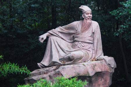 四川眉山苏东坡像 四川眉山苏东坡像