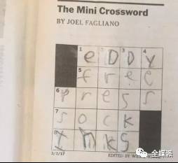 电子填字游戏引入报纸 电子填字游戏引入报纸