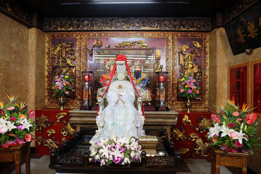 2016年11月8日,中国台湾,大甲镇澜宫妈祖庙。东方IC供图 2016年11月8日,中国台湾,大甲镇澜宫妈祖庙。东方IC供图