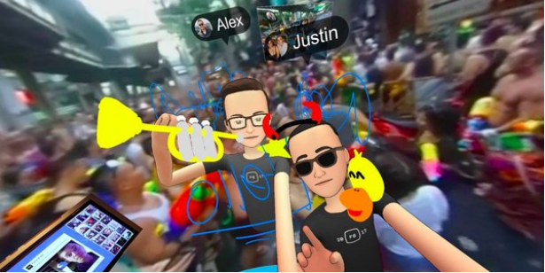 Facebook VR社交 Facebook VR社交