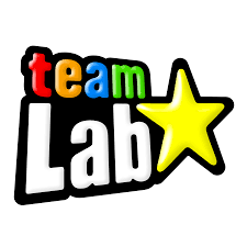teamLab的彩虹色logo teamLab的彩虹色logo