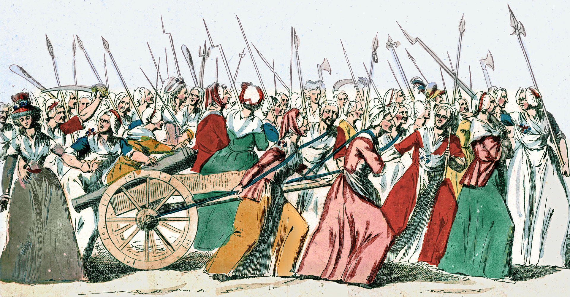 1789年10月5日凡尔赛的妇女运动 1789年10月5日凡尔赛的妇女运动