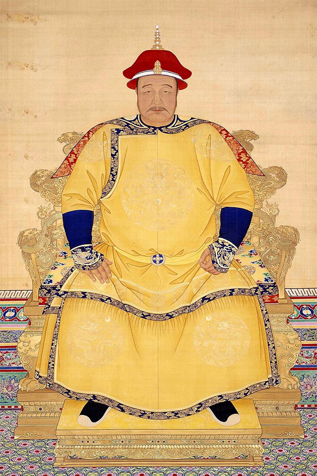 皇太极像 皇太极像