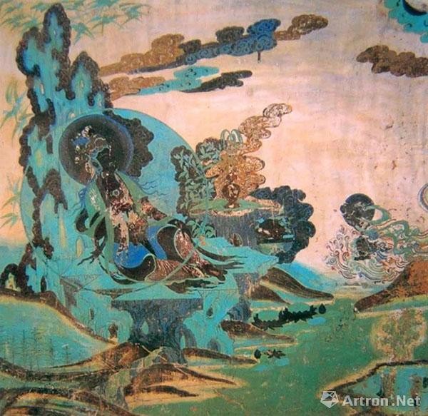原迹·榆林窟二窟西壁被侧的西夏壁画 原迹·榆林窟二窟西壁被侧的西夏壁画