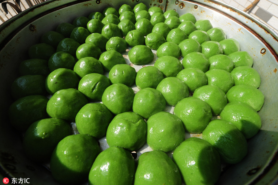 由優雅的青團想起來的