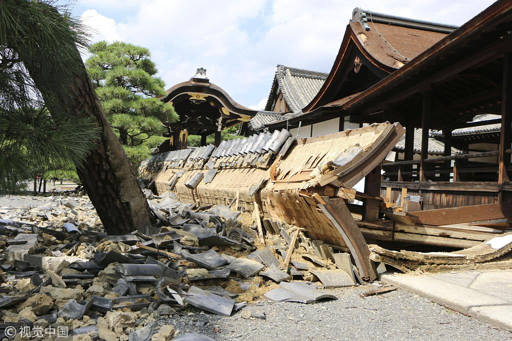 超强台风导致多处知名寺院损毁严重