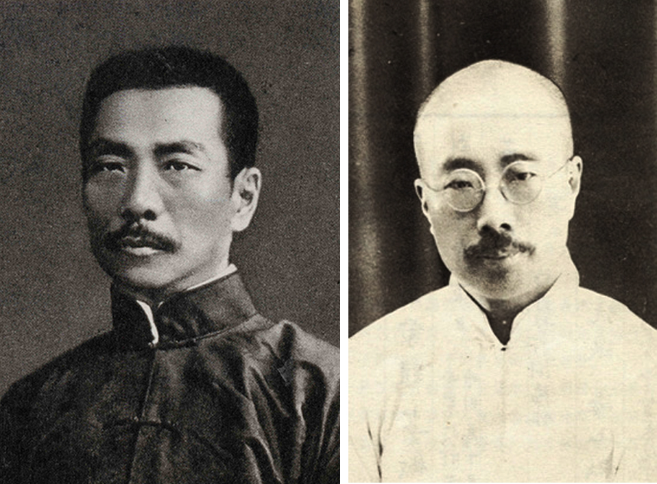 鲁迅与周作人像 鲁迅与周作人像