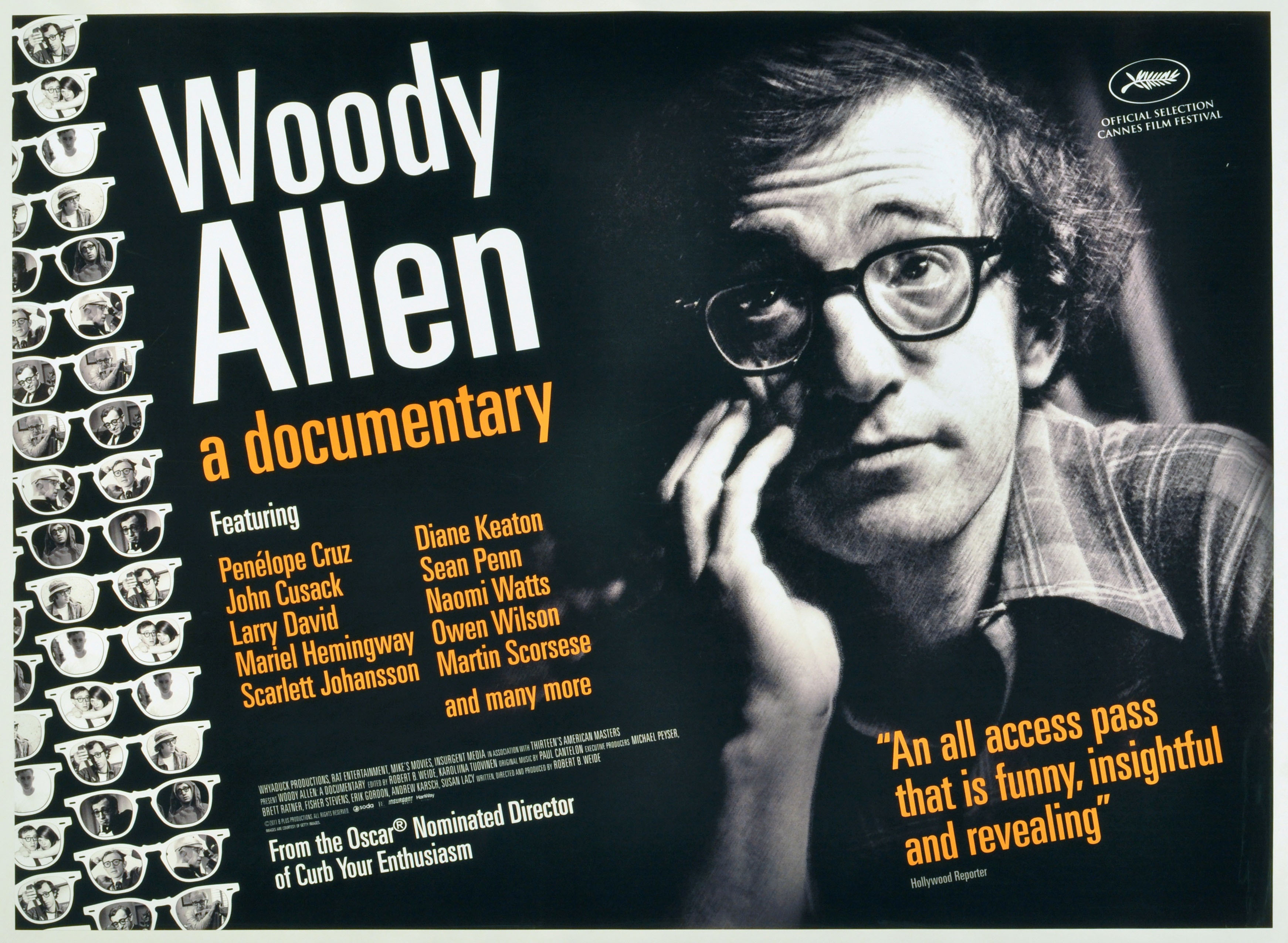 传记片《伍迪·艾伦》的海报