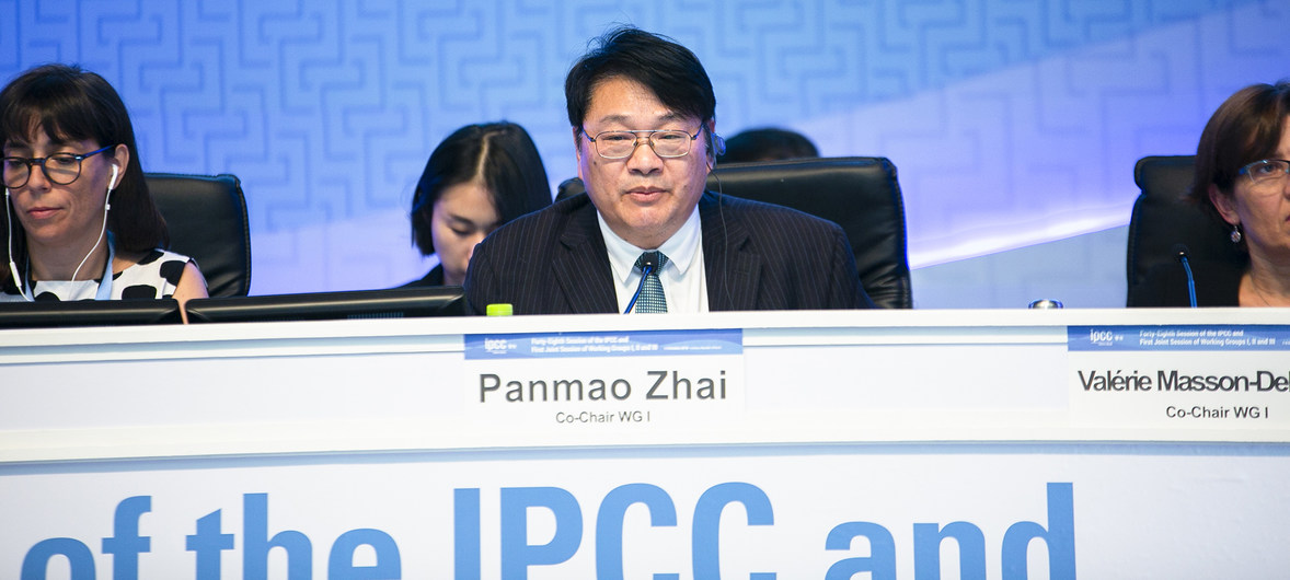 IPCC第一工作组联合主席、中国科学家翟盘茂