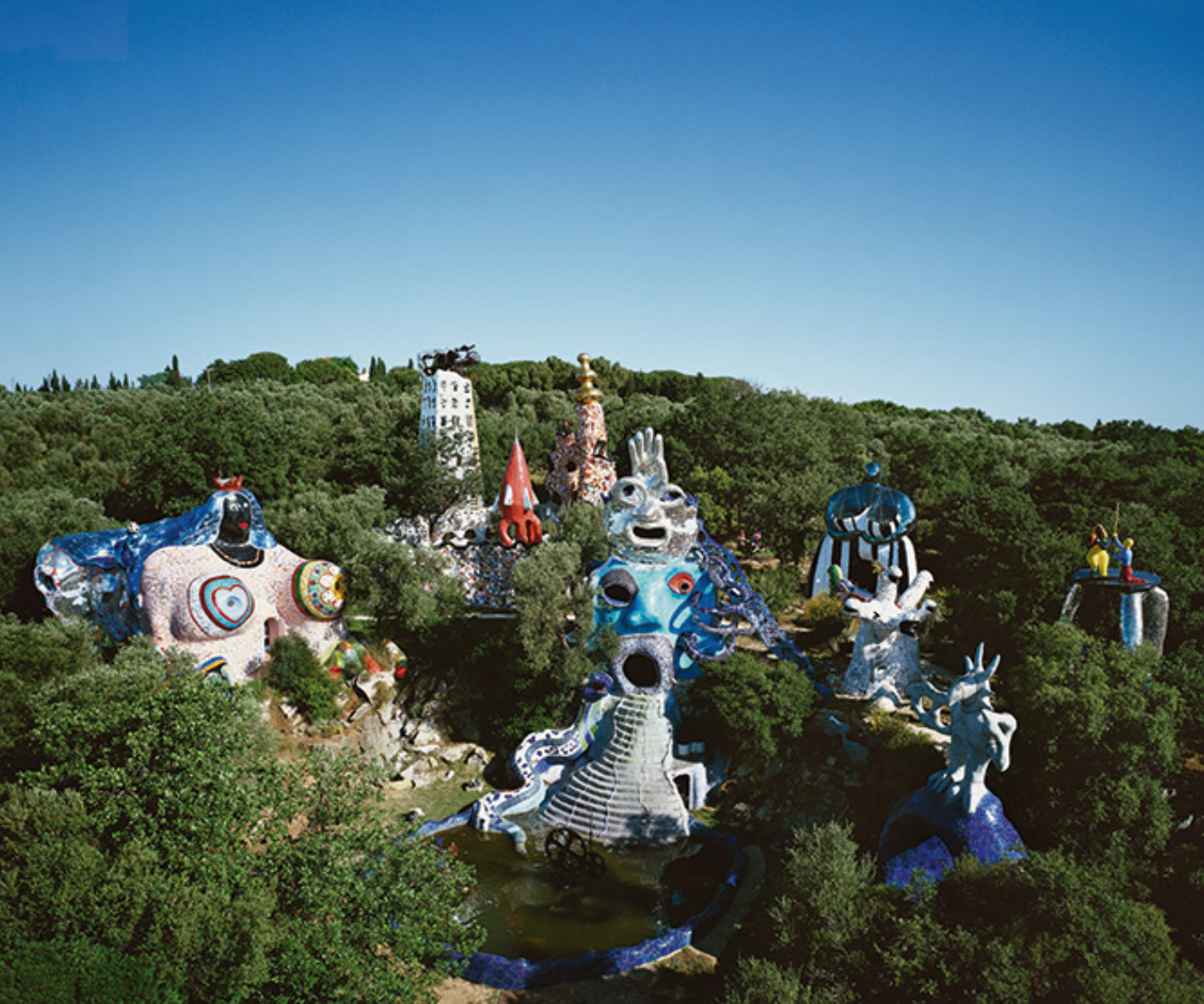 妮基的塔罗花园全景 妮基的塔罗花园全景