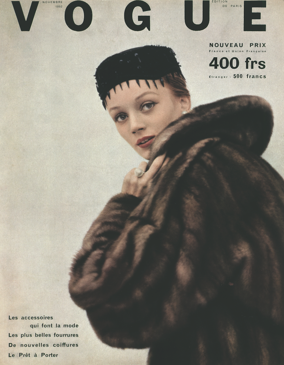 1952年,妮基登上Vogue杂志封面 1952年,妮基登上Vogue杂志封面