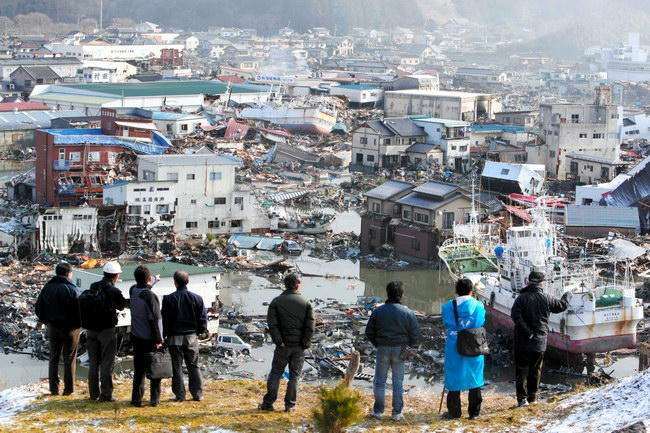资料图:东日本大地震 资料图:东日本大地震