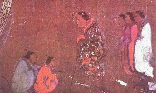 马王堆汉墓帛画局部 马王堆汉墓帛画局部