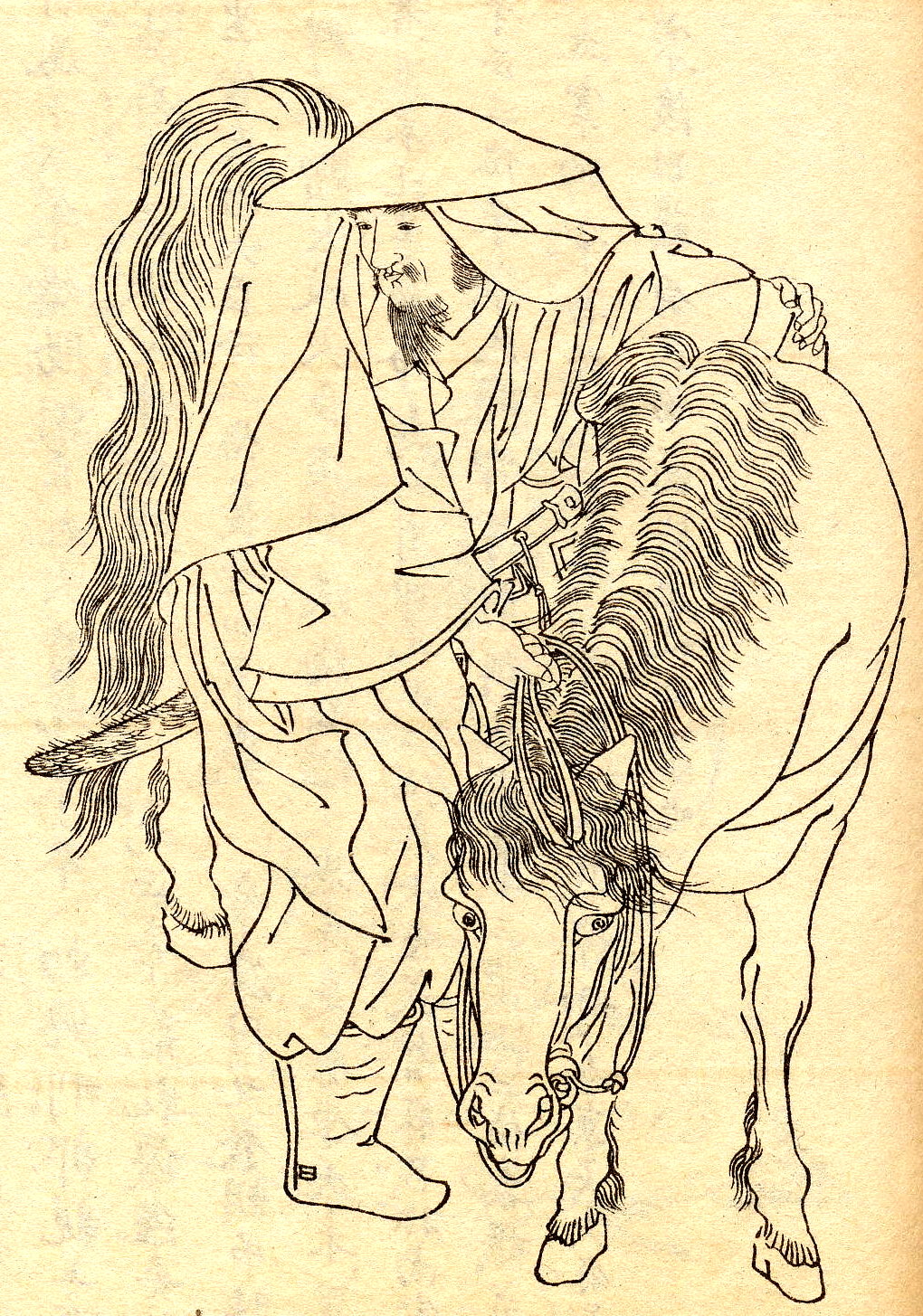 大伴旅人画像 大伴旅人画像