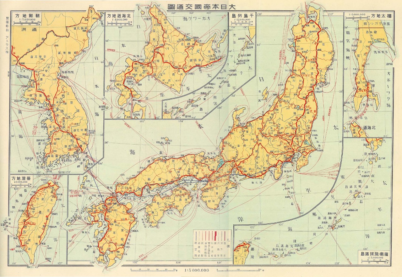 日本交通图 日本交通图