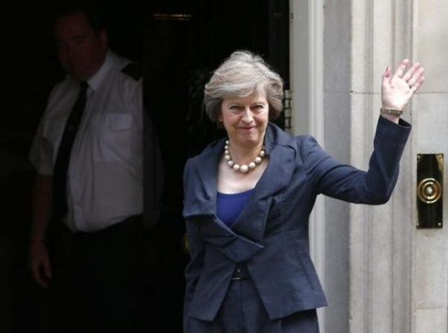 英国前首相特雷莎·梅 英国前首相特雷莎·梅