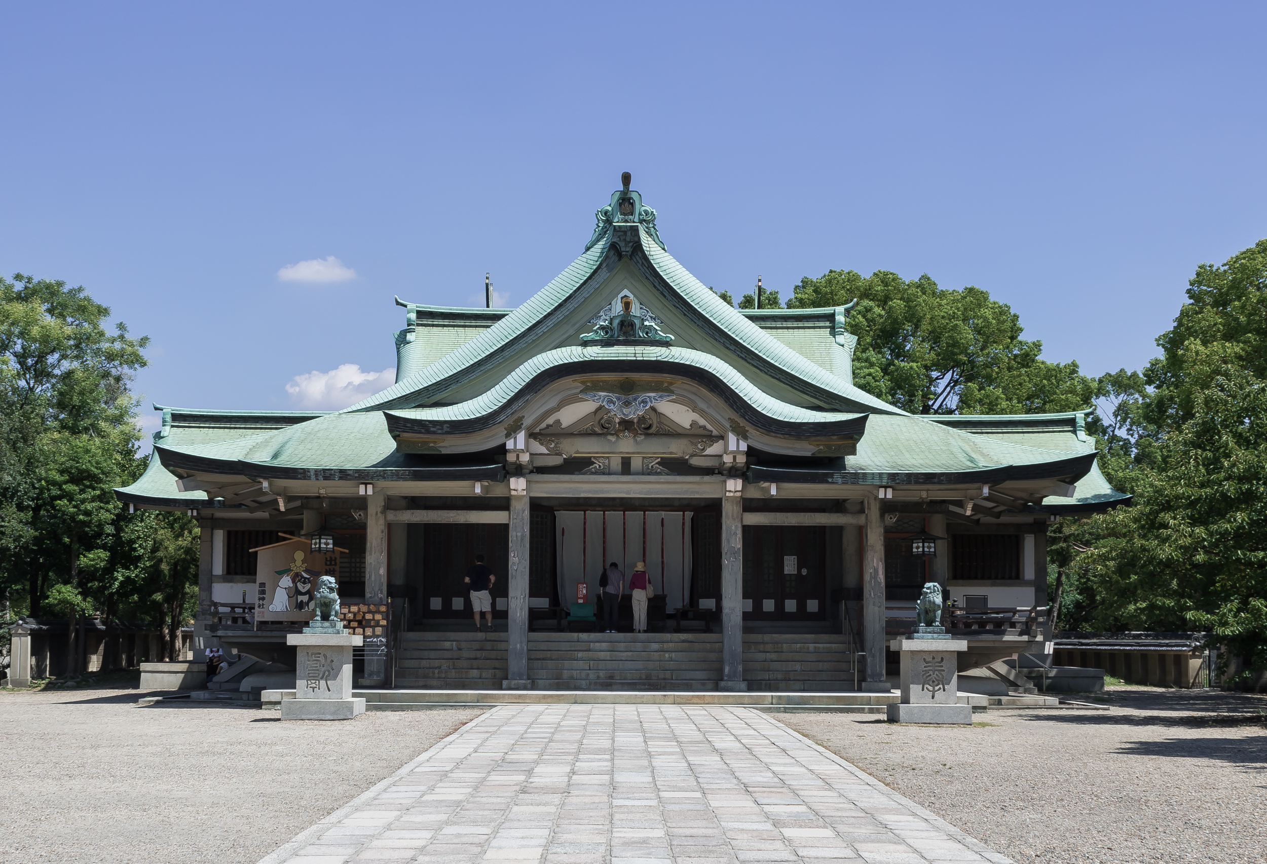 丰国神社,为祭奠日本大名丰臣秀吉而兴建。 丰国神社,为祭奠日本大名丰臣秀吉而兴建。