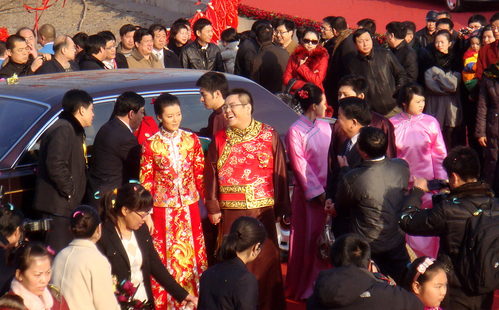 车晓与李兆会的婚礼 车晓与李兆会的婚礼