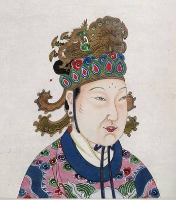 女皇武则天的画像 女皇武则天的画像