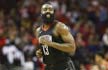 NBA-哈登三双火箭夺队史首次60胜 周琦2分2篮板