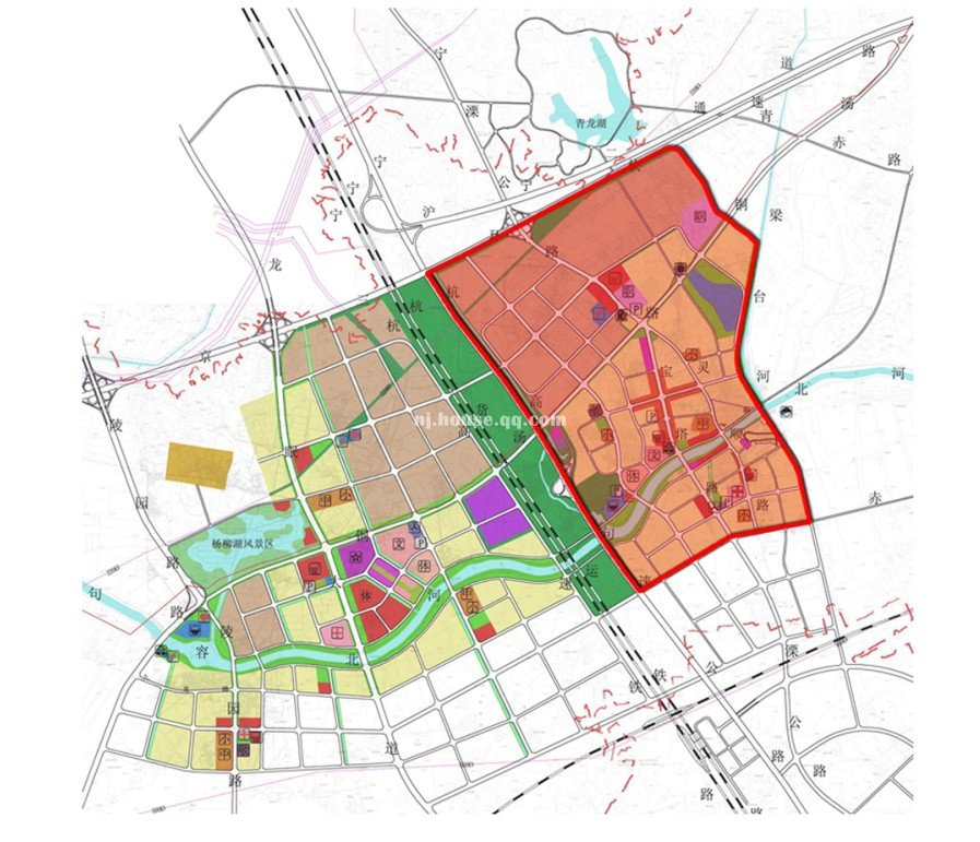 【规划】南京市<em>江宁区</em>湖熟新城东片区控制性详